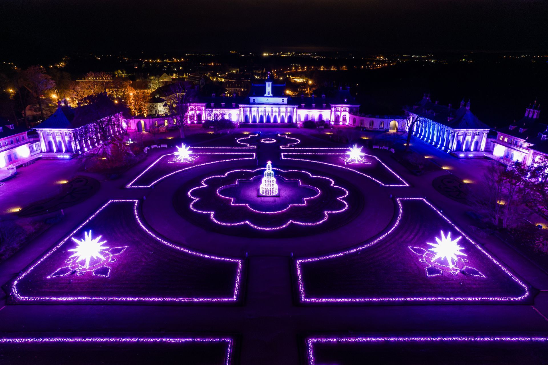 Christmas Garden Dresden 2024_Lustgarten im Lichterglanz©Christmas Garden_Dennis Reimann