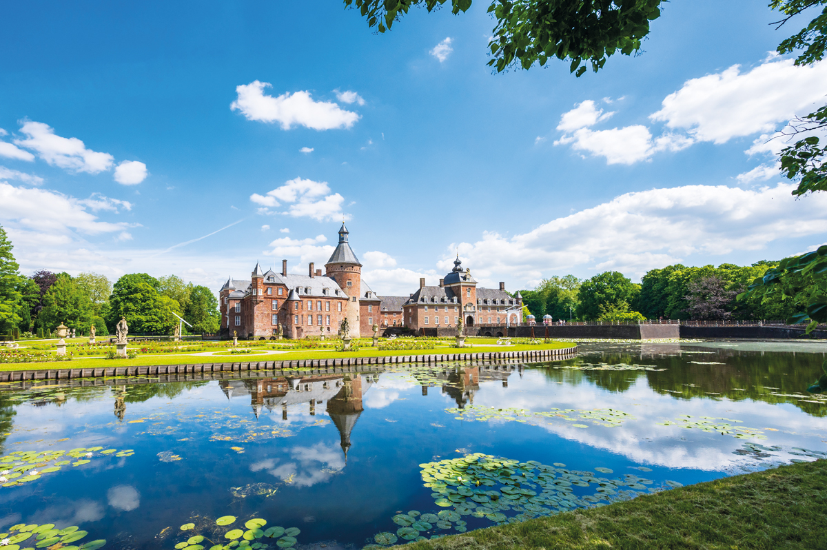 Wasserburg Anholt bei Bocholt im Münsterland (NRW)