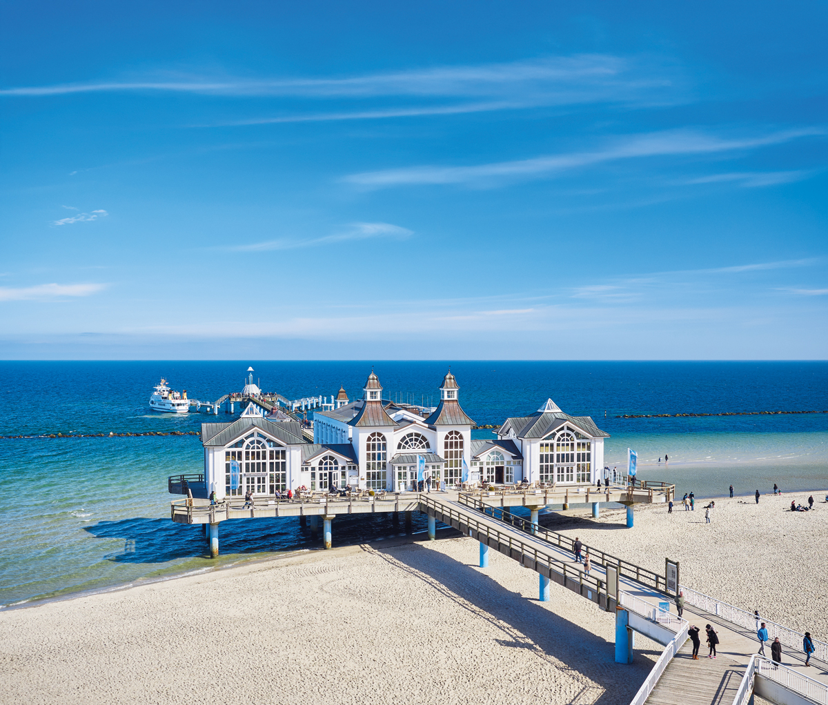 Seebrücke Sellin auf Rügen